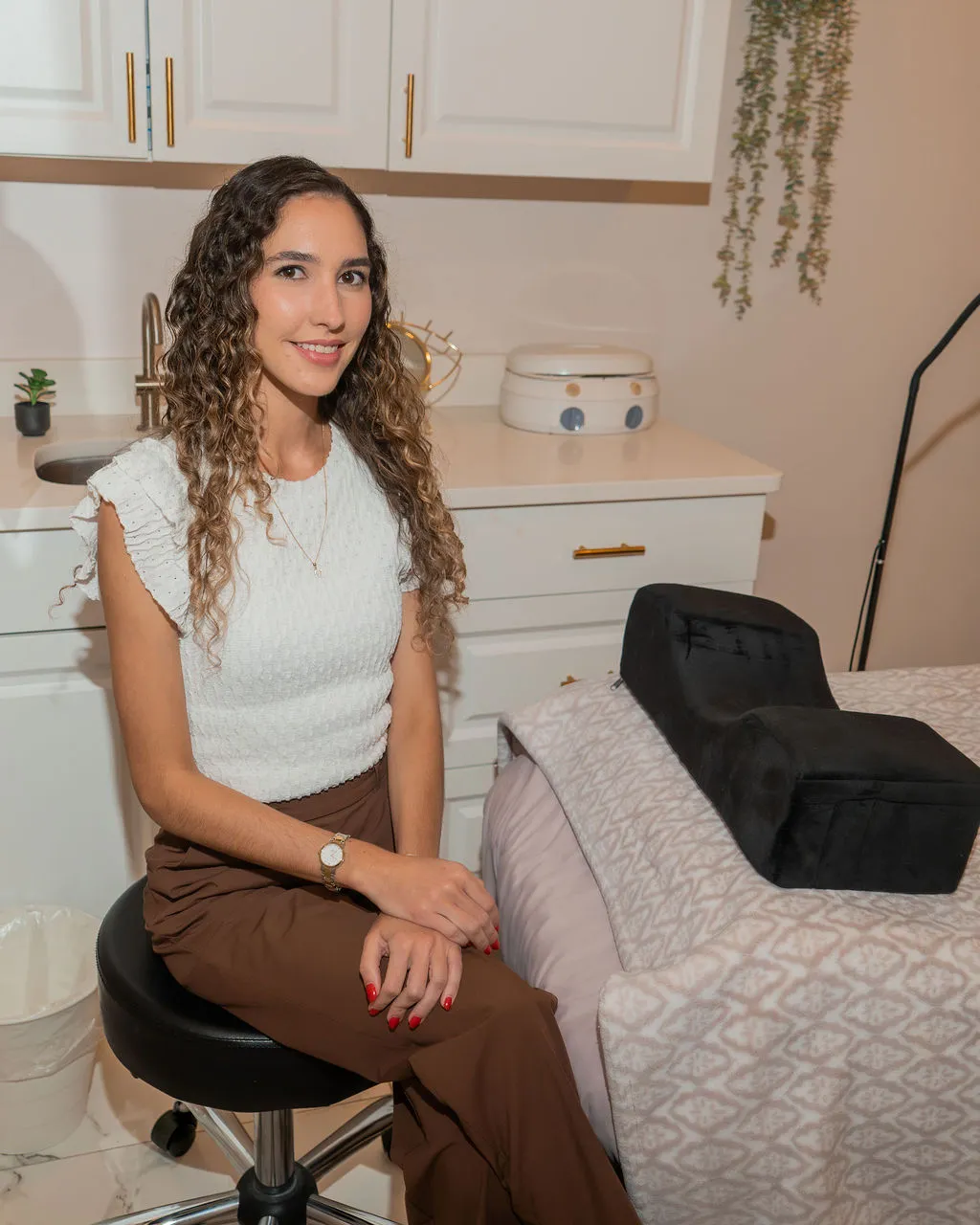 Facial room at Gabby & Co. salon and spa in Bunnell, FL